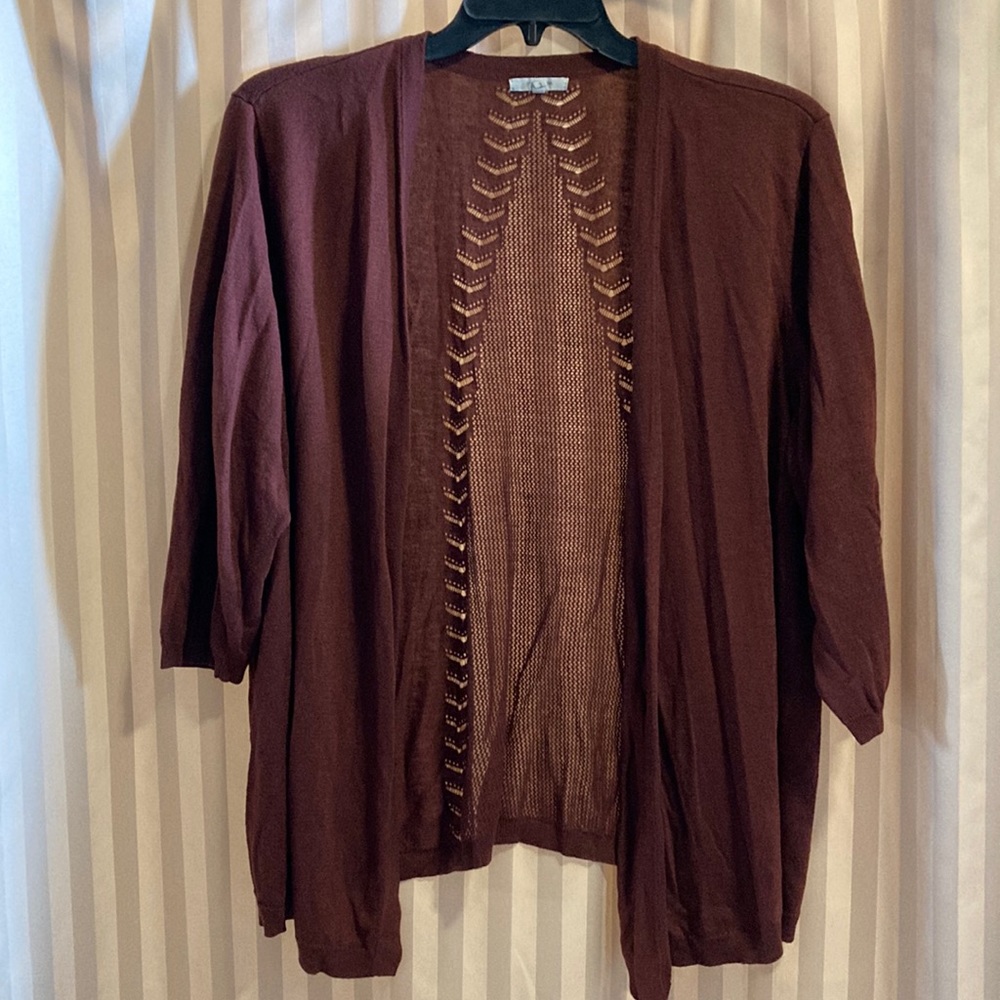 Maurices 3/4 Sleeve Cardigan. Size 3X